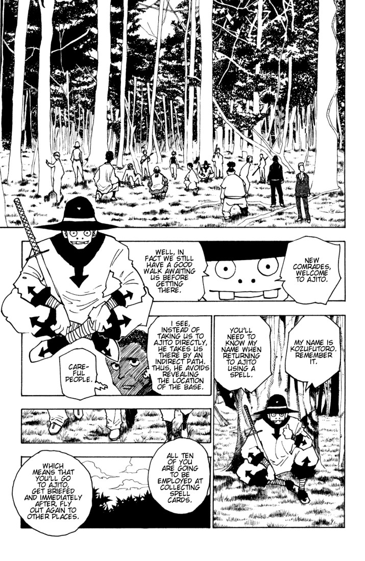 Hunter X Hunter Chapter 132 page 3 - Chapter 132: The Forty Spells