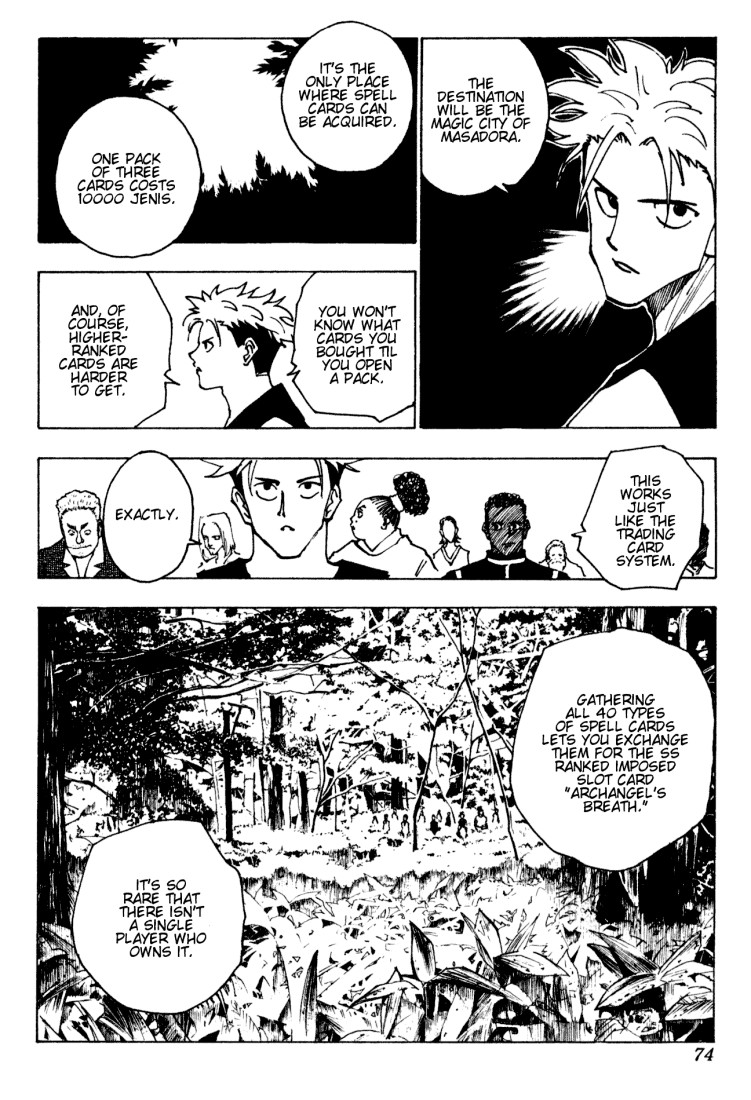 Hunter X Hunter Chapter 132 page 4 - Chapter 132: The Forty Spells