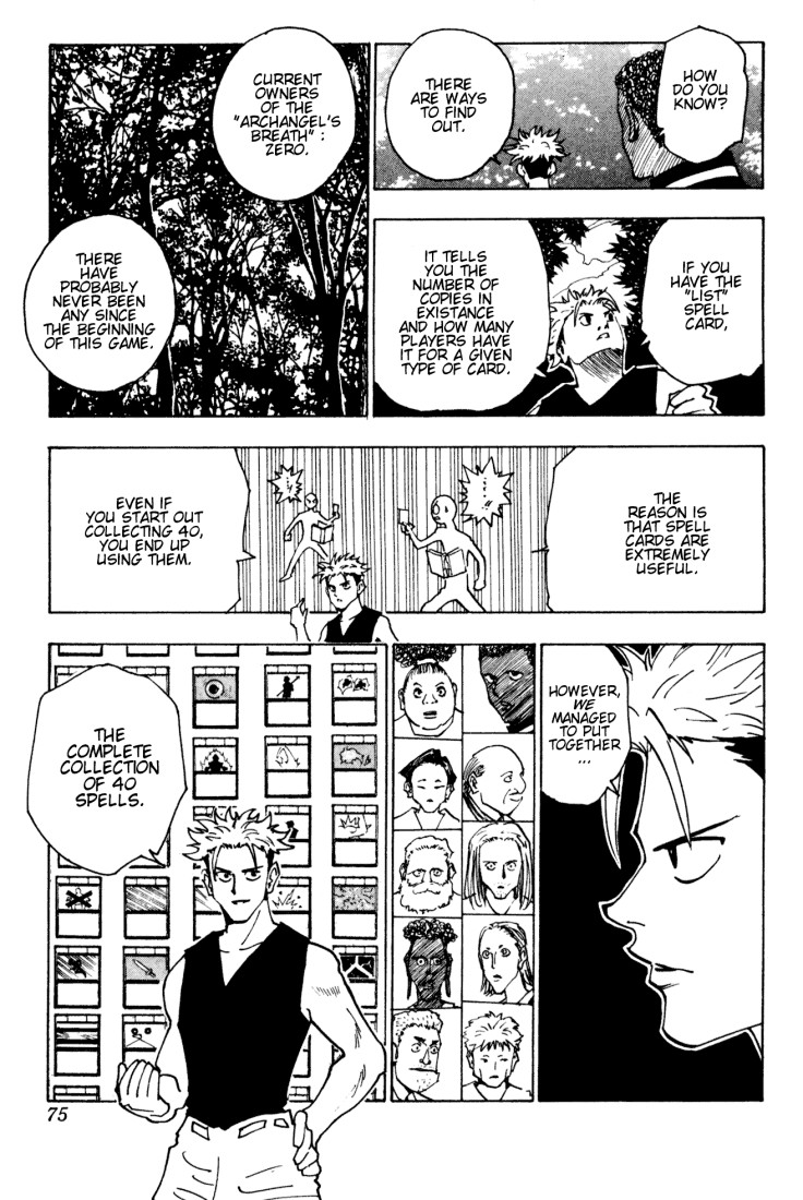 Hunter X Hunter Chapter 132 page 5 - Chapter 132: The Forty Spells