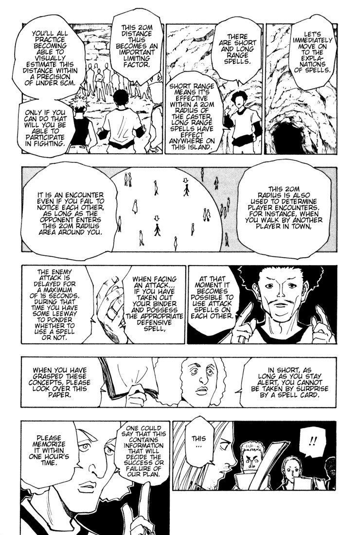 Hunter X Hunter Chapter 132 page 7 - Chapter 132: The Forty Spells