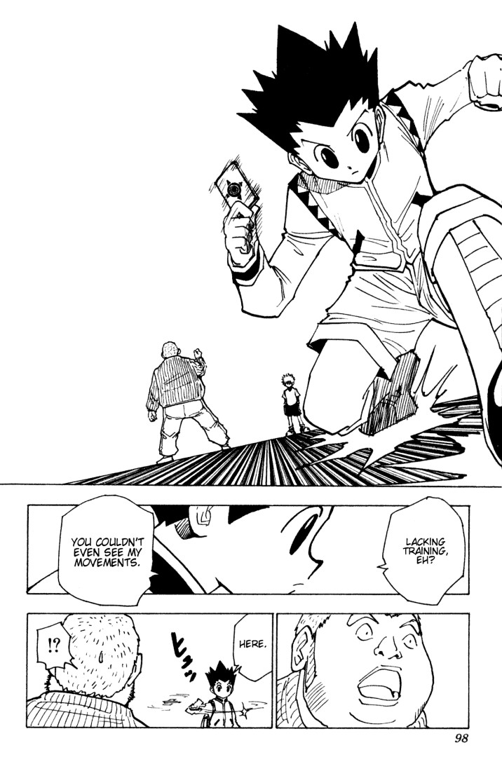 Hunter X Hunter Chapter 133 page 12 - Chapter 133: How to Defend Yourself Without Spells