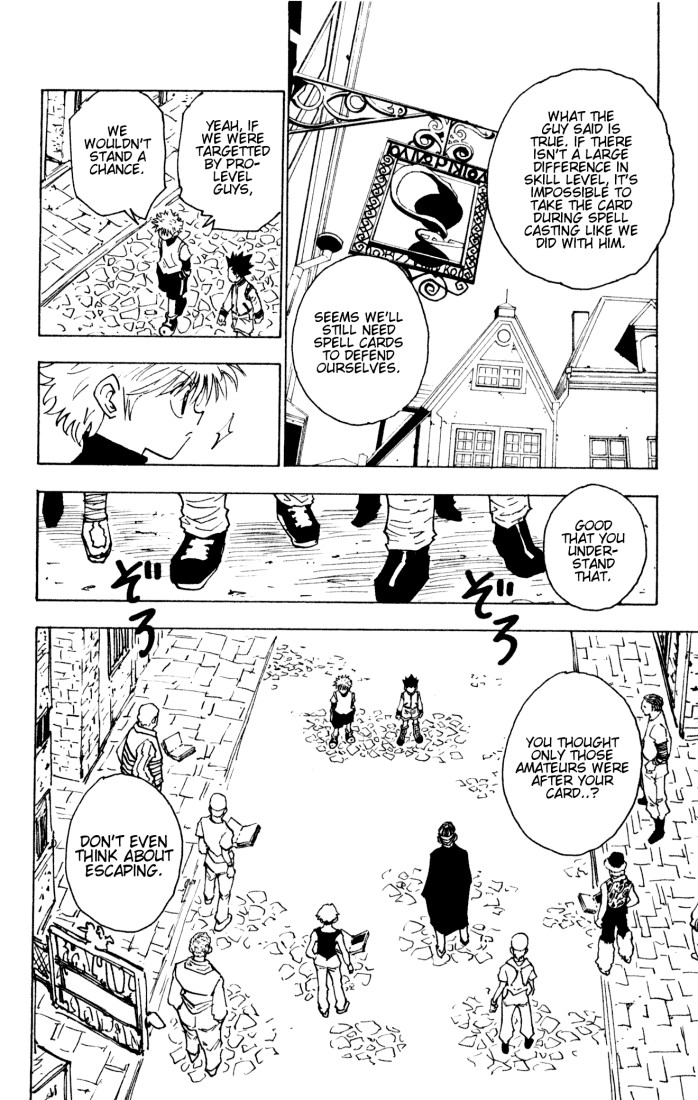 Hunter X Hunter Chapter 133 page 14 - Chapter 133: How to Defend Yourself Without Spells