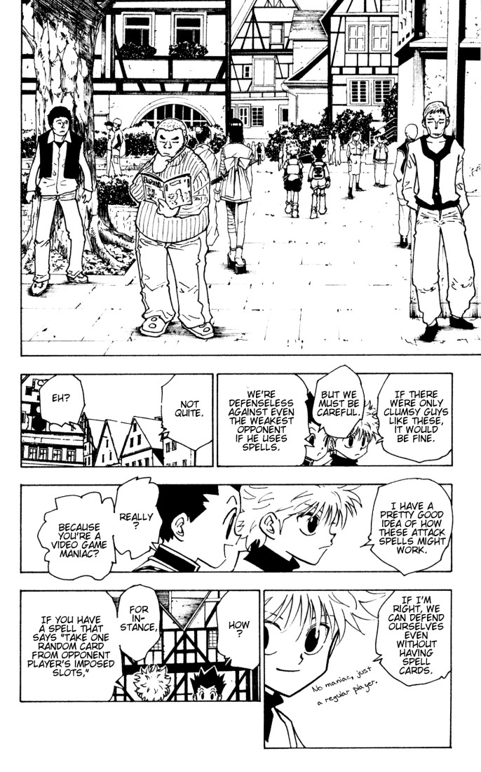 Hunter X Hunter Chapter 133 page 2 - Chapter 133: How to Defend Yourself Without Spells