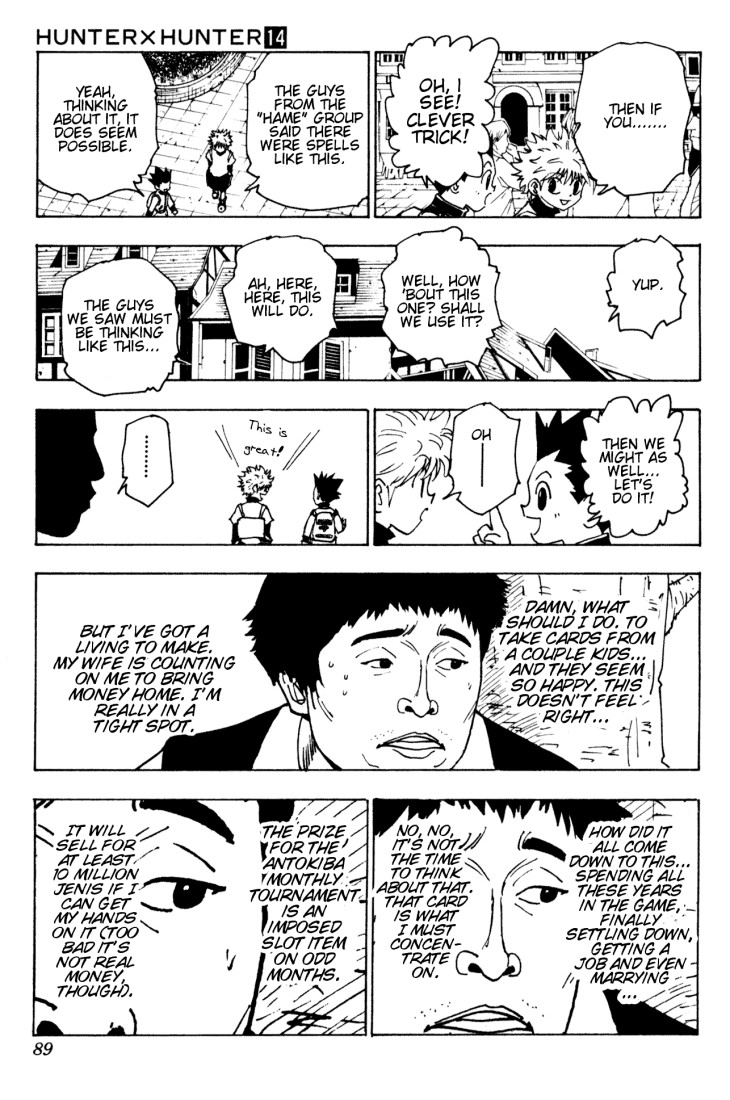 Hunter X Hunter Chapter 133 page 3 - Chapter 133: How to Defend Yourself Without Spells