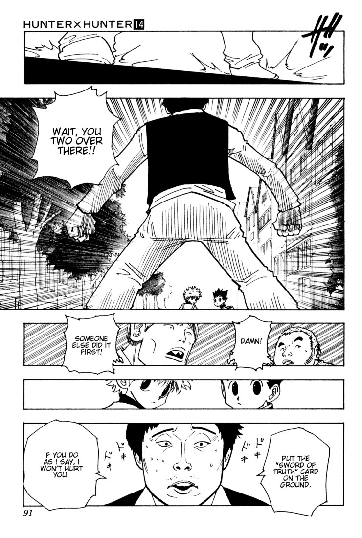 Hunter X Hunter Chapter 133 page 5 - Chapter 133: How to Defend Yourself Without Spells
