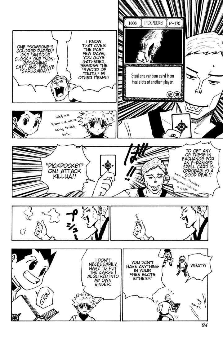 Hunter X Hunter Chapter 133 page 8 - Chapter 133: How to Defend Yourself Without Spells
