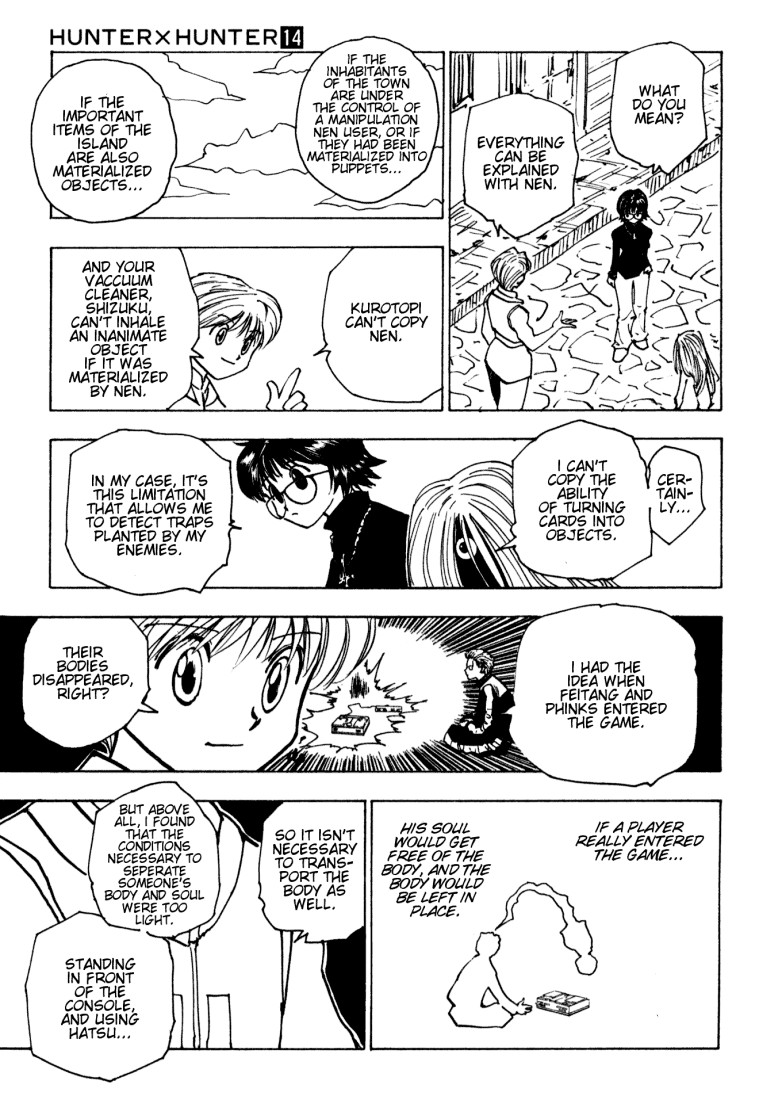 Hunter X Hunter Chapter 134 page 11 - Chapter 134: The Island's Secret