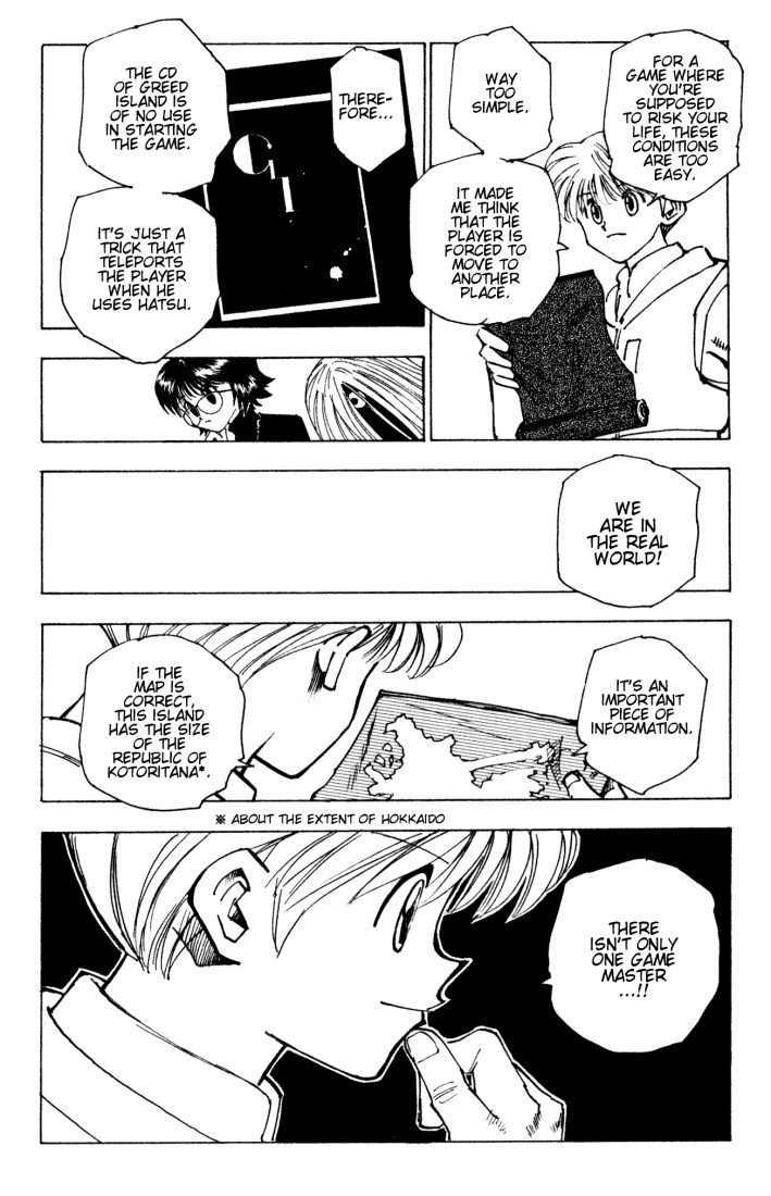 Hunter X Hunter Chapter 134 page 12 - Chapter 134: The Island's Secret