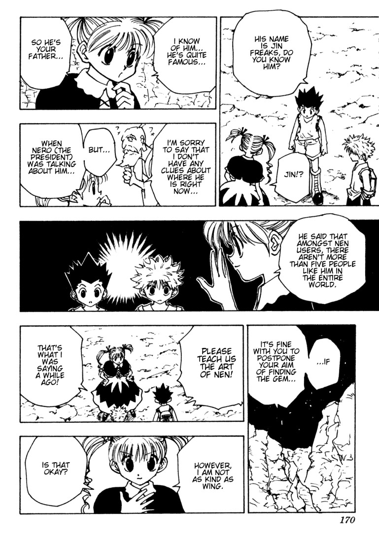 Hunter X Hunter Chapter 138 page 4 - Chapter 138: To Masadora...?