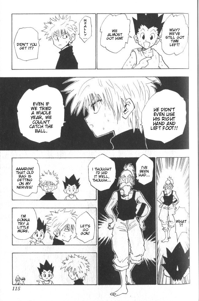 Hunter X Hunter Chapter 14 page 10 - Chapter 14: A Game at Midnight: Part 2