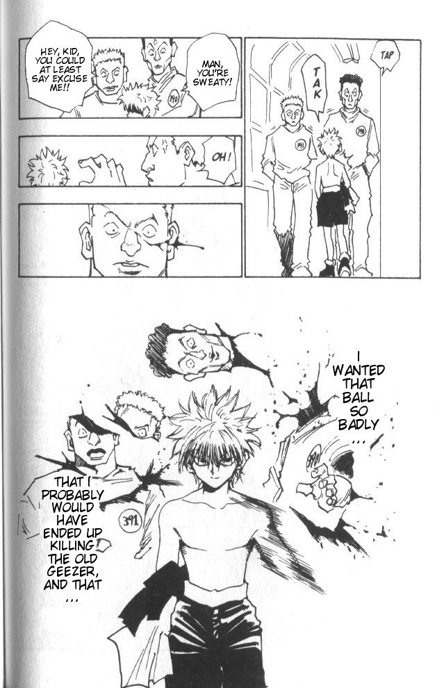 Hunter X Hunter Chapter 14 page 13 - Chapter 14: A Game at Midnight: Part 2