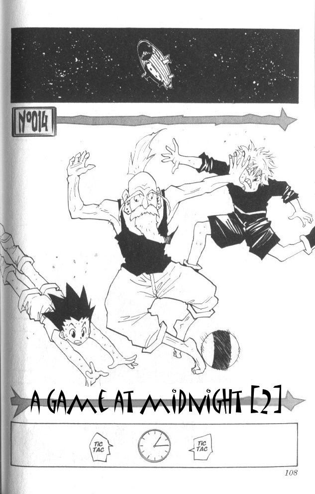 Hunter X Hunter Chapter 14 page 3 - Chapter 14: A Game at Midnight: Part 2