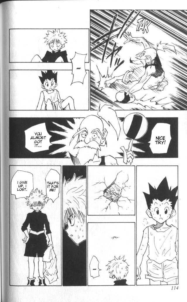 Hunter X Hunter Chapter 14 page 9 - Chapter 14: A Game at Midnight: Part 2