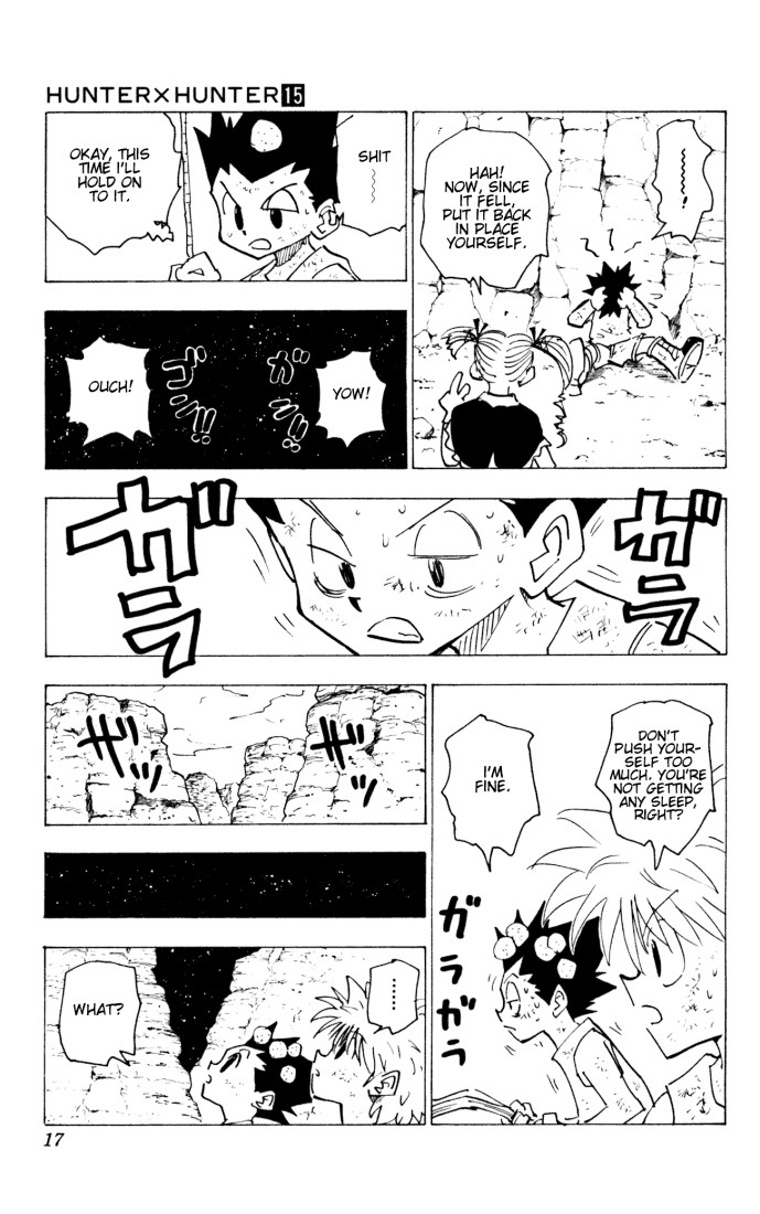 Hunter X Hunter Chapter 140 page 11 - Chapter 140: They Got to Masadora, But...