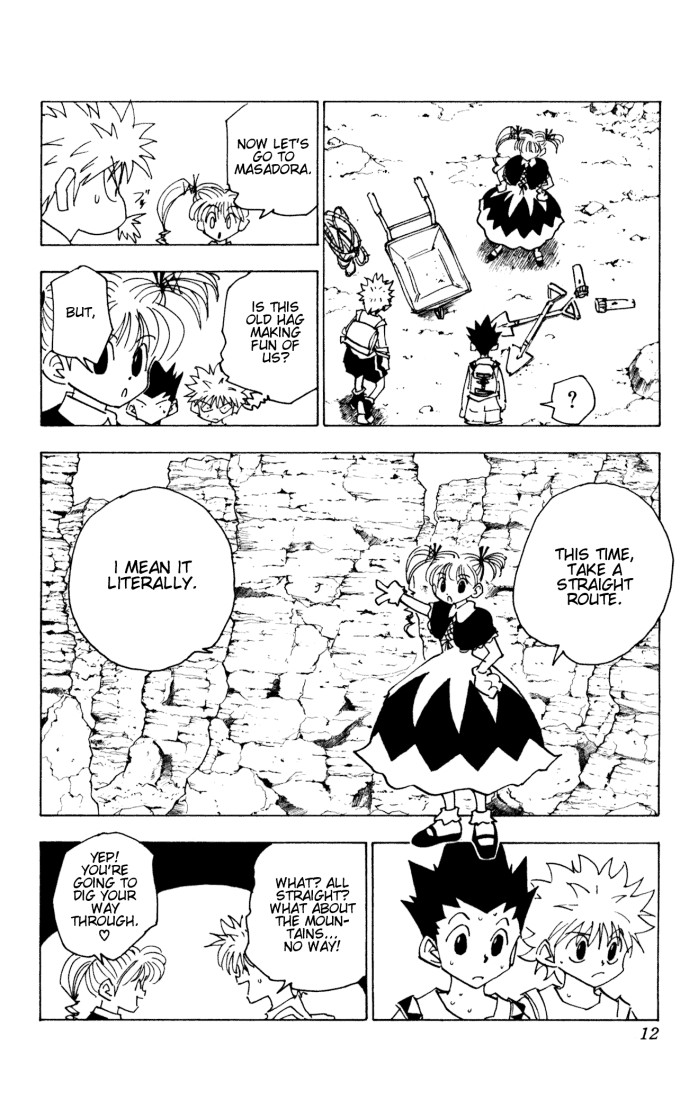 Hunter X Hunter Chapter 140 page 6 - Chapter 140: They Got to Masadora, But...