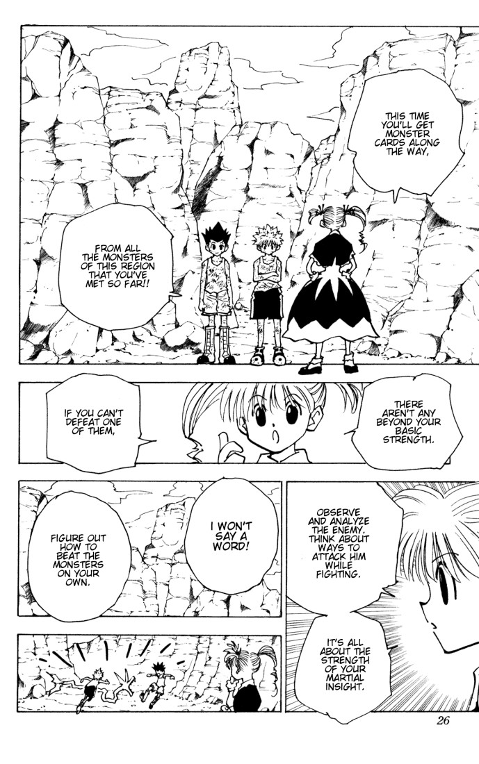 Hunter X Hunter Chapter 141 page 4 - Chapter 141: They Went to Masadora Already, So I'll Go With a Different Title Now