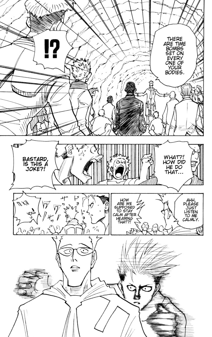 Hunter X Hunter Chapter 142 page 13 - Chapter 142: The Bomber
