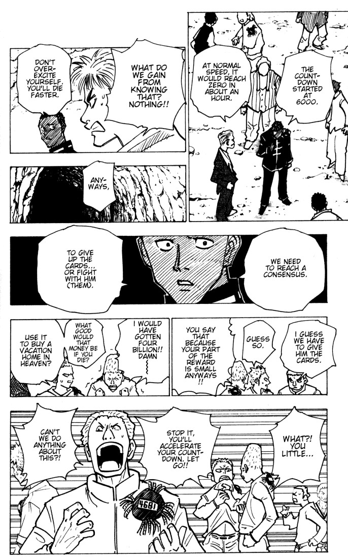 Hunter X Hunter Chapter 143 page 10 - Chapter 143: Countdown