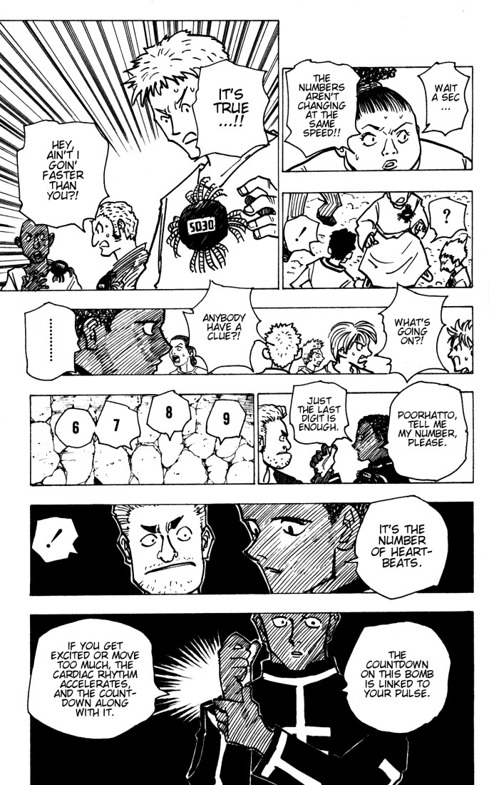 Hunter X Hunter Chapter 143 page 9 - Chapter 143: Countdown