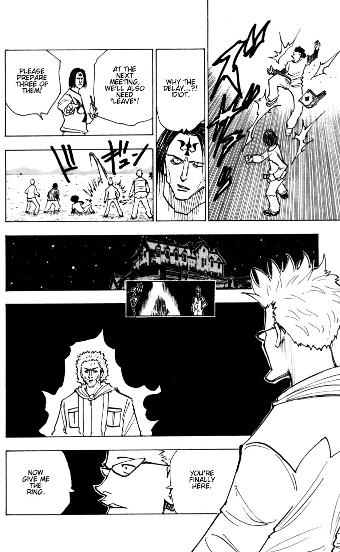 Hunter X Hunter Chapter 144 page 4 - Chapter 144: Release