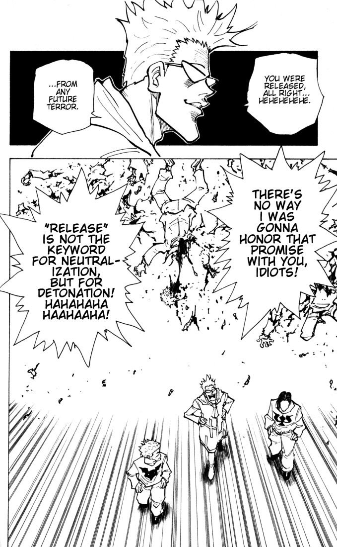 Hunter X Hunter Chapter 144 page 9 - Chapter 144: Release