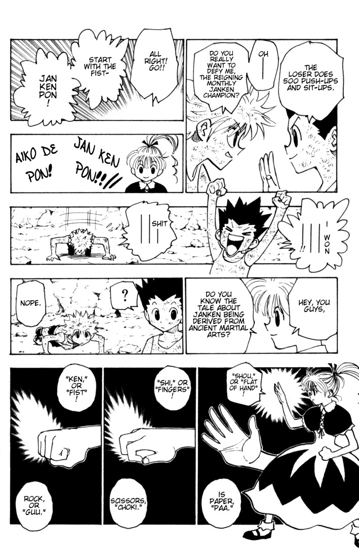 Hunter X Hunter Chapter 145 page 4 - Chapter 145: Janken