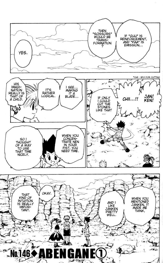 Hunter X Hunter Chapter 146 page 1 - Chapter 146: Abengane: Part 1