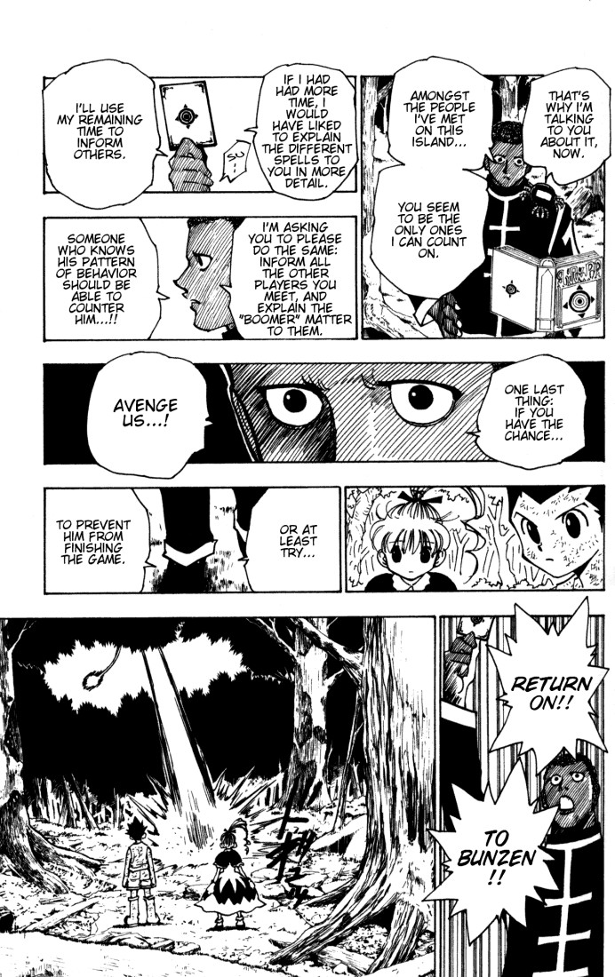 Hunter X Hunter Chapter 147 page 3 - Chapter 147: Abengane: Part 2