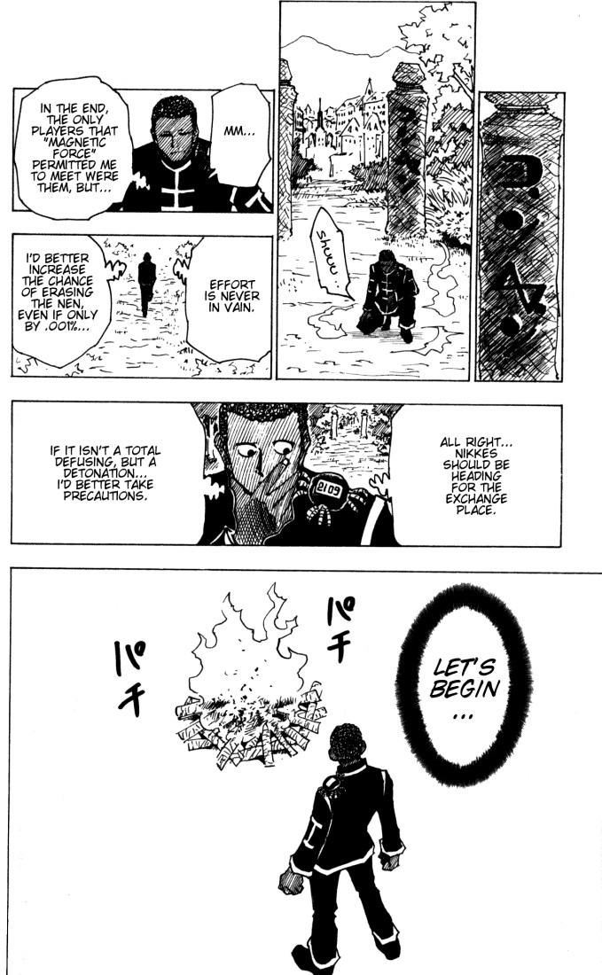 Hunter X Hunter Chapter 147 page 4 - Chapter 147: Abengane: Part 2
