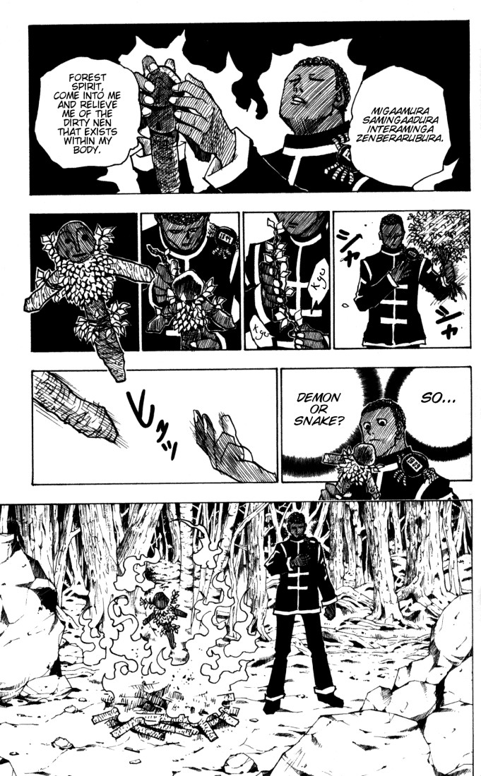 Hunter X Hunter Chapter 147 page 5 - Chapter 147: Abengane: Part 2