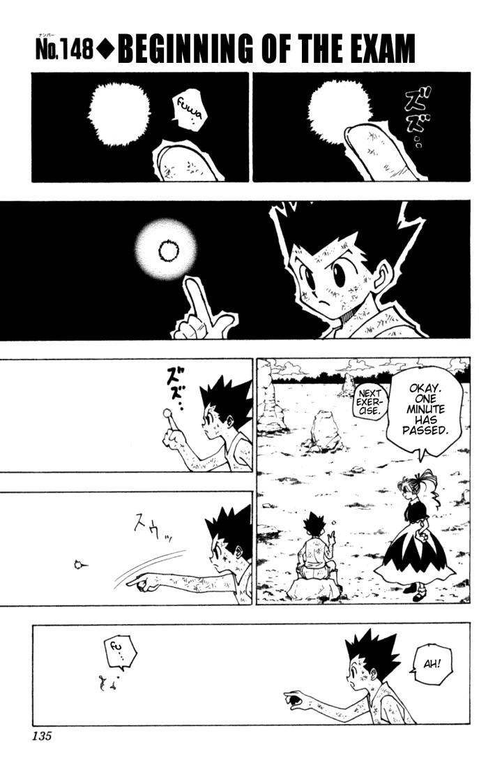 Hunter X Hunter Chapter 148 page 1 - Chapter 148: The Exam Begins