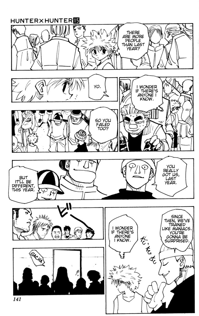 Hunter X Hunter Chapter 148 page 7 - Chapter 148: The Exam Begins