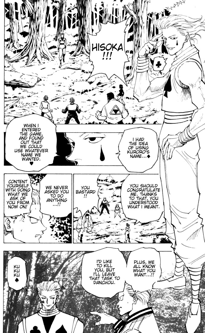 Hunter X Hunter Chapter 149 page 10 - Chapter 149: Encounter