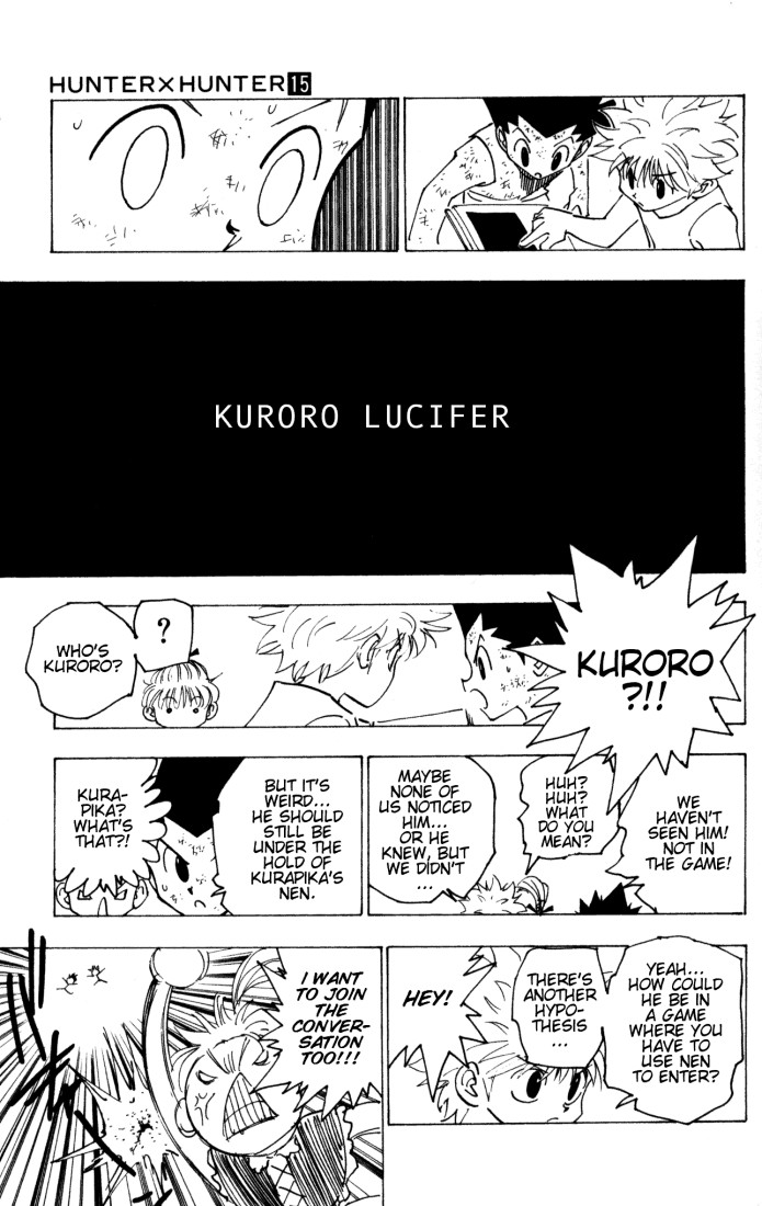 Hunter X Hunter Chapter 149 page 5 - Chapter 149: Encounter