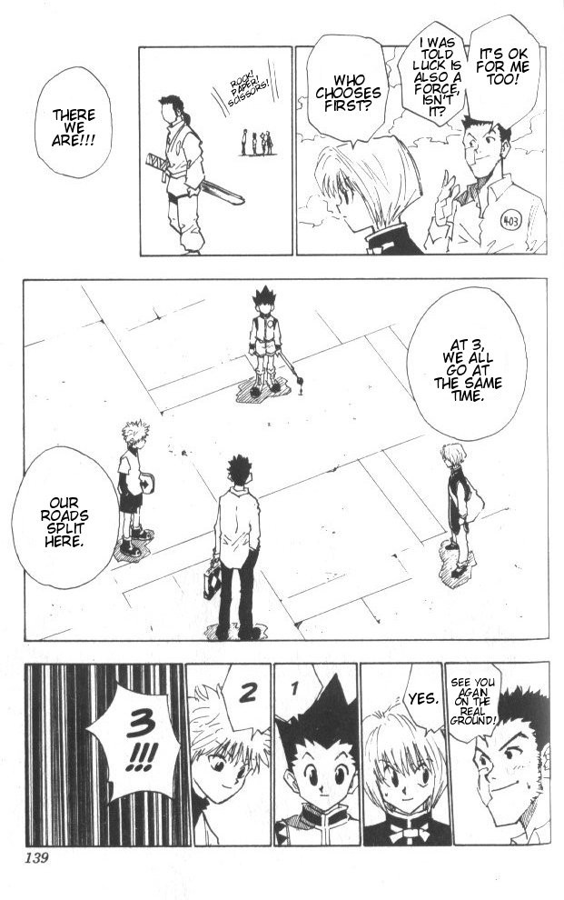 Hunter X Hunter Chapter 15 page 14 - Chapter 15: The Path of Majority Rules