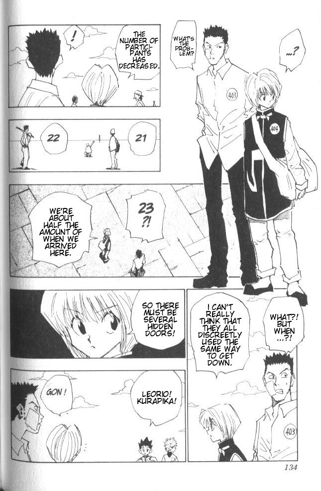 Hunter X Hunter Chapter 15 page 9 - Chapter 15: The Path of Majority Rules