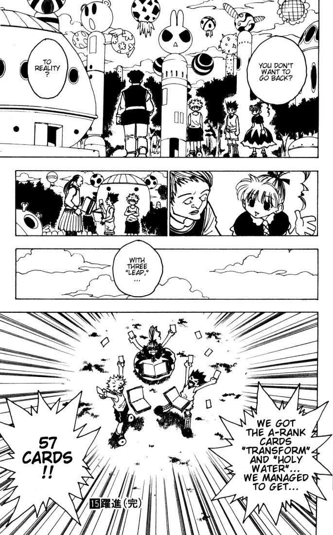 Hunter X Hunter Chapter 151 page 15 - Chapter 151: Progress