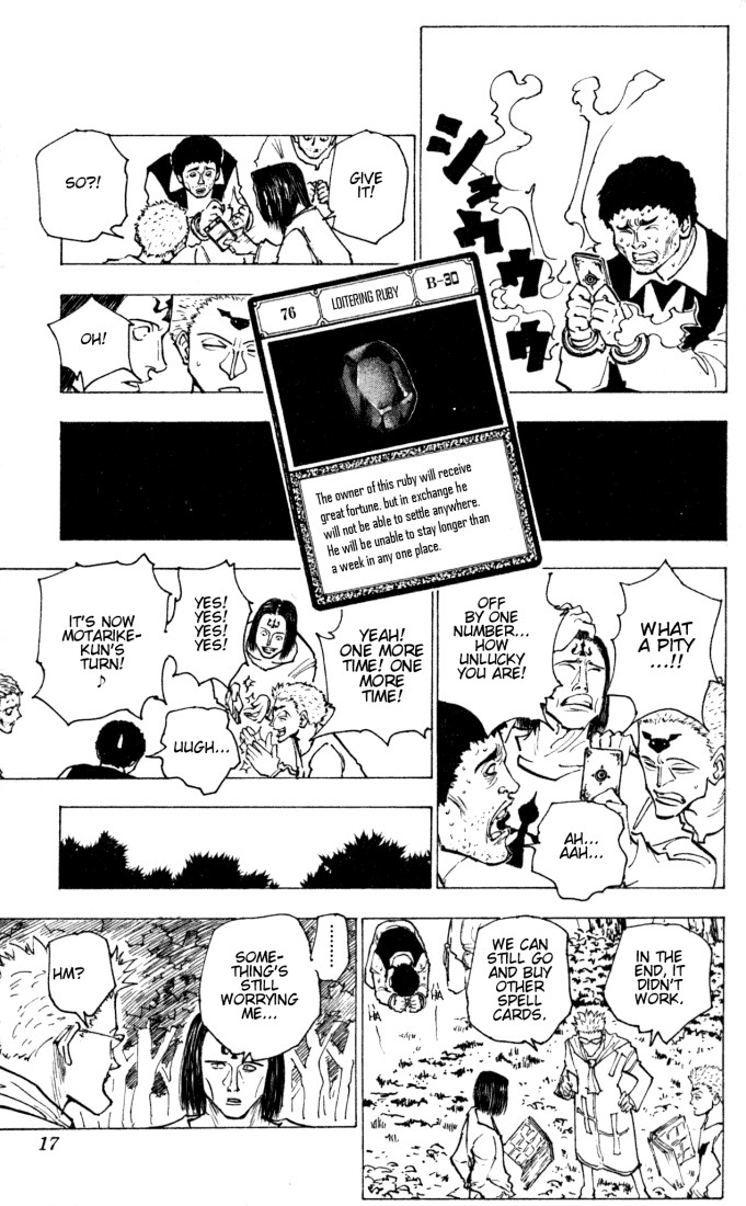 Hunter X Hunter Chapter 152 page 11 - Chapter 152: Contact