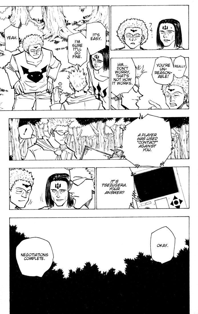 Hunter X Hunter Chapter 152 page 15 - Chapter 152: Contact