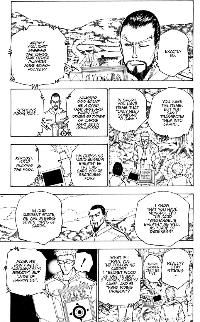 Hunter X Hunter Chapter 152 page 5 - Chapter 152: Contact