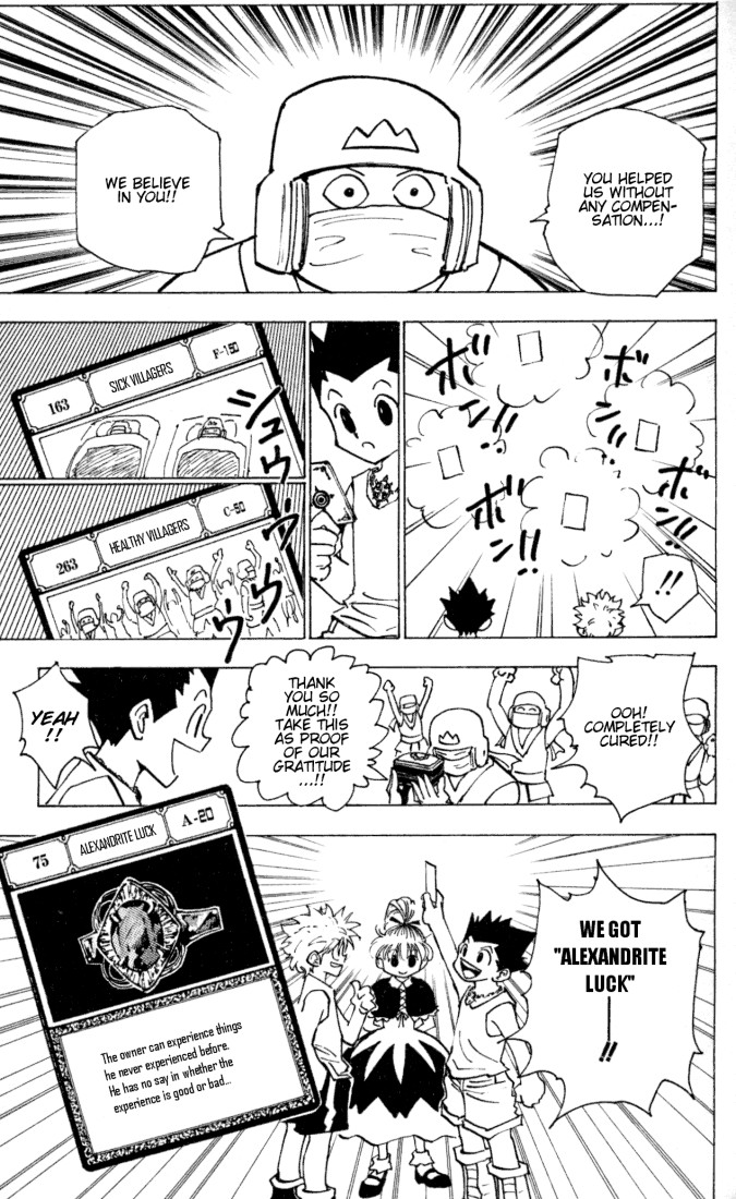 Hunter X Hunter Chapter 153 page 15 - Chapter 153: Success