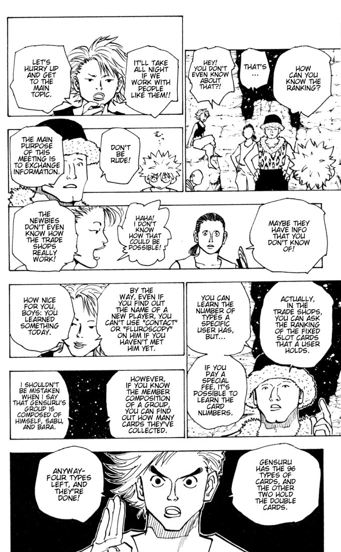 Hunter X Hunter Chapter 154 page 4 - Chapter 154: Common Cause