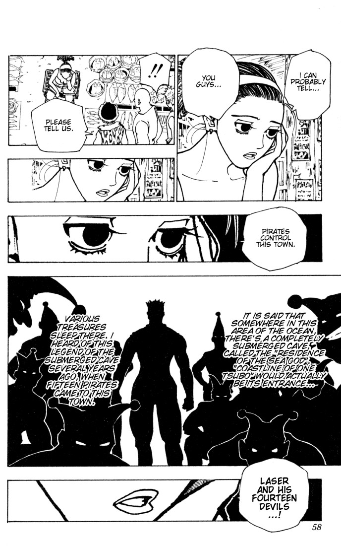 Hunter X Hunter Chapter 155 page 4 - Chapter 155: The Captain and His 14 Devils