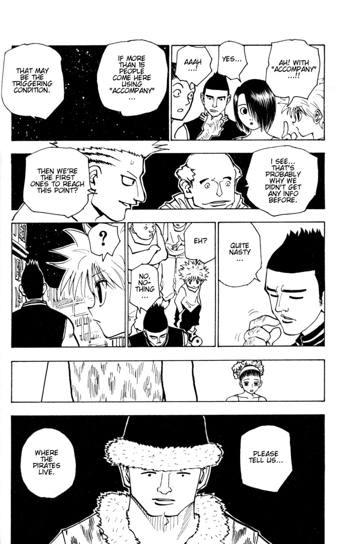 Hunter X Hunter Chapter 155 page 6 - Chapter 155: The Captain and His 14 Devils