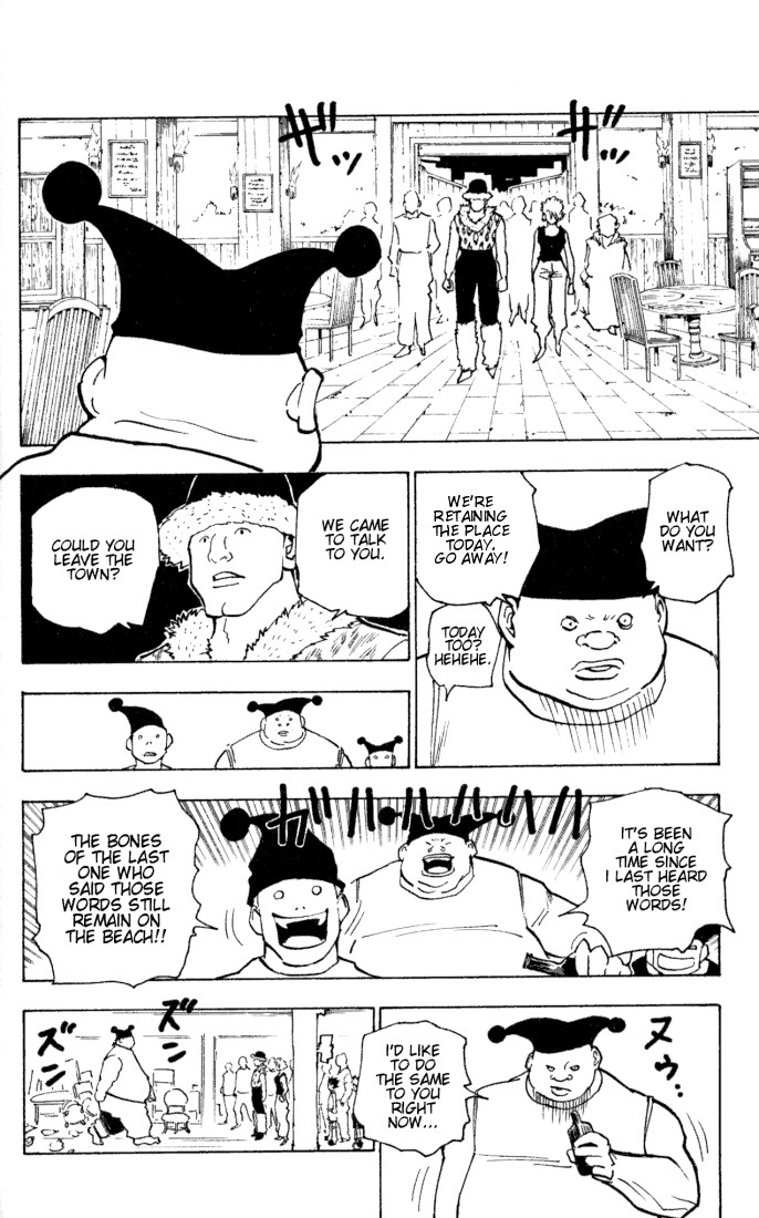 Hunter X Hunter Chapter 155 page 8 - Chapter 155: The Captain and His 14 Devils