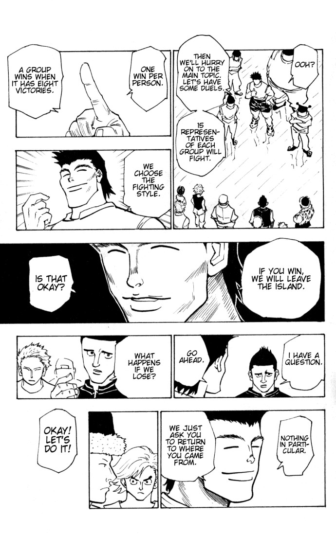 Hunter X Hunter Chapter 156 page 13 - Chapter 156: Face-Off: Part 1
