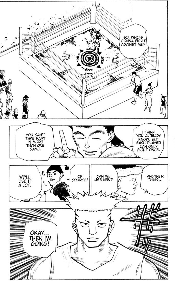 Hunter X Hunter Chapter 156 page 15 - Chapter 156: Face-Off: Part 1