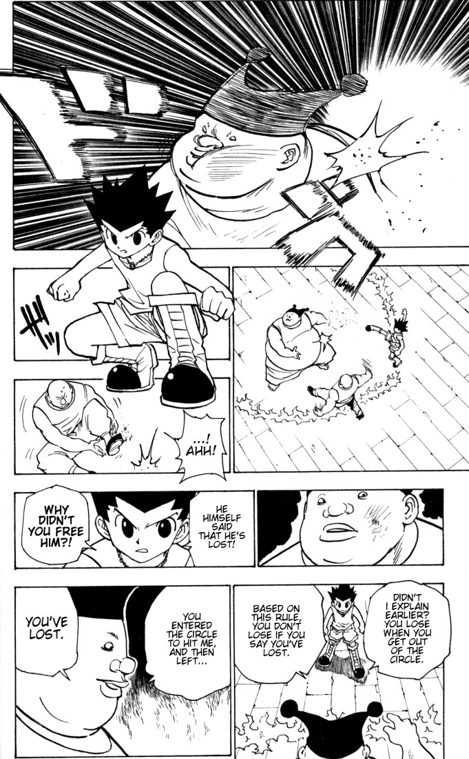 Hunter X Hunter Chapter 156 page 4 - Chapter 156: Face-Off: Part 1