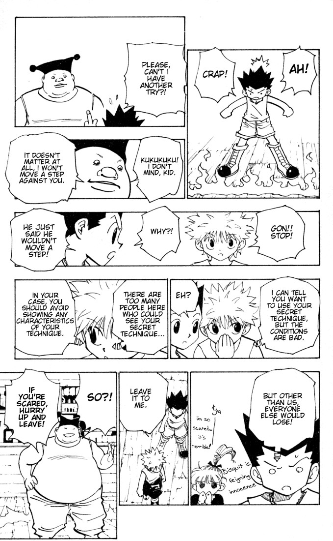 Hunter X Hunter Chapter 156 page 5 - Chapter 156: Face-Off: Part 1