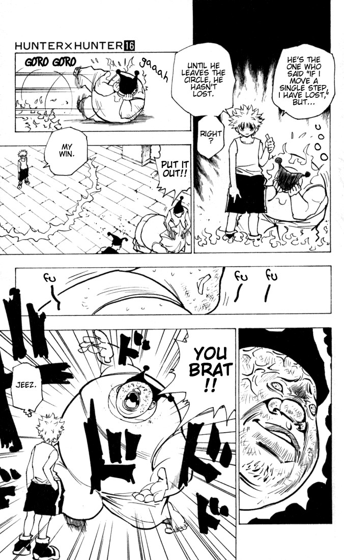 Hunter X Hunter Chapter 156 page 9 - Chapter 156: Face-Off: Part 1